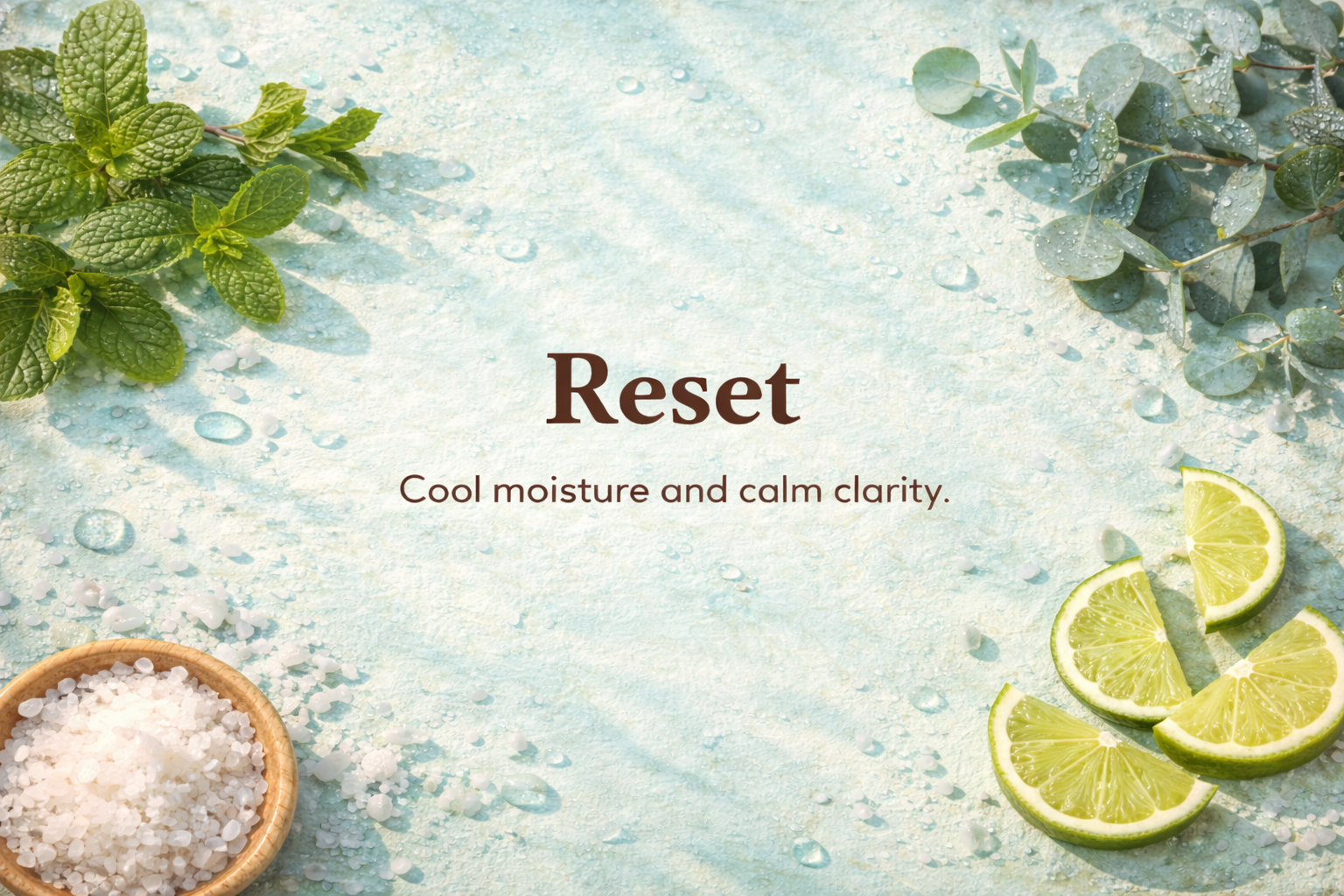 Reset - Cool Calm, Fresh Start