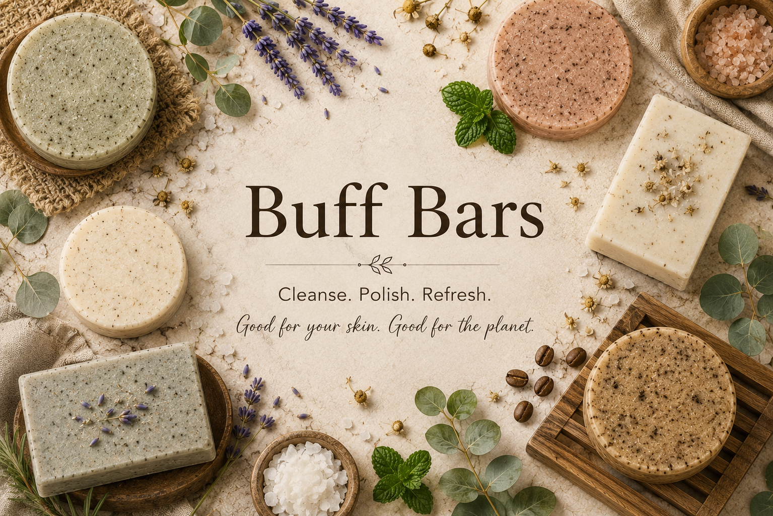 Exfoliating Buff Bars