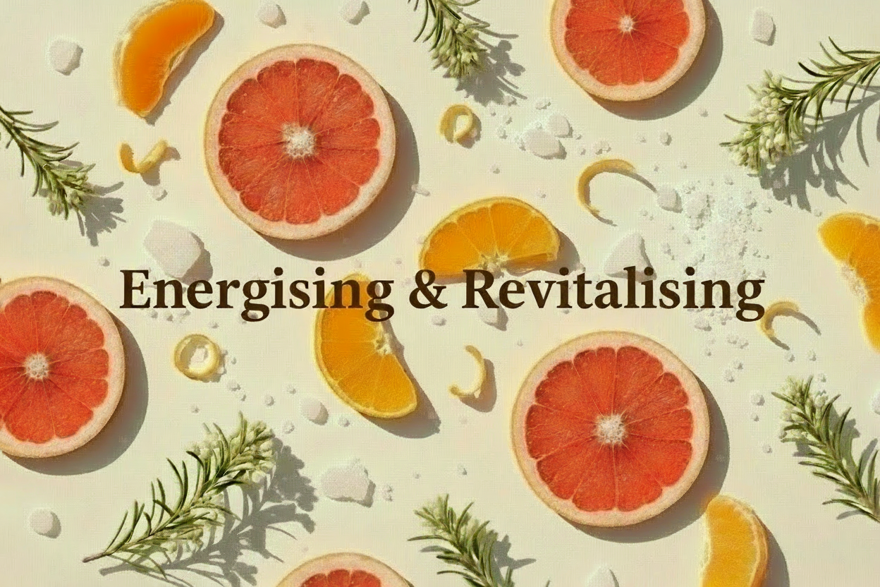 Energising & Revitalising natural body scrubs by Wild Soul