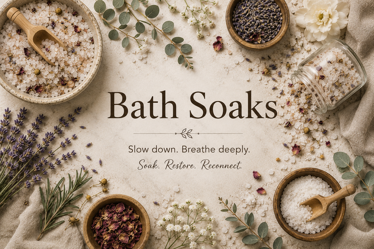 Natural Bath Soaks
