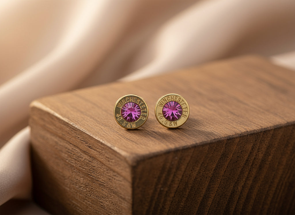 Bullet Slice Earrings – Third Eye Chakra | Intuition · Vision · Wisdom