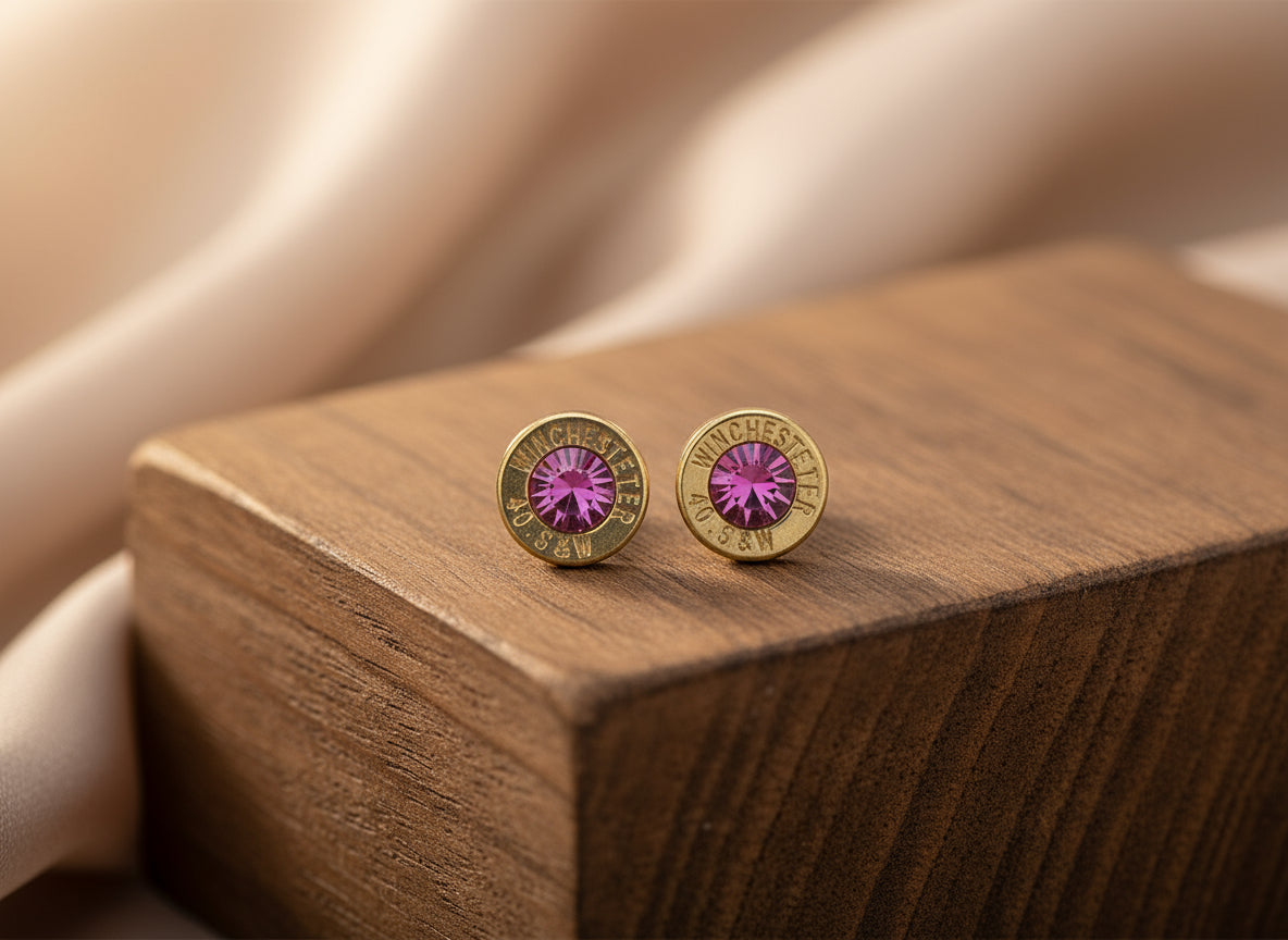 Bullet Slice Earrings – Third Eye Chakra | Intuition · Vision · Wisdom