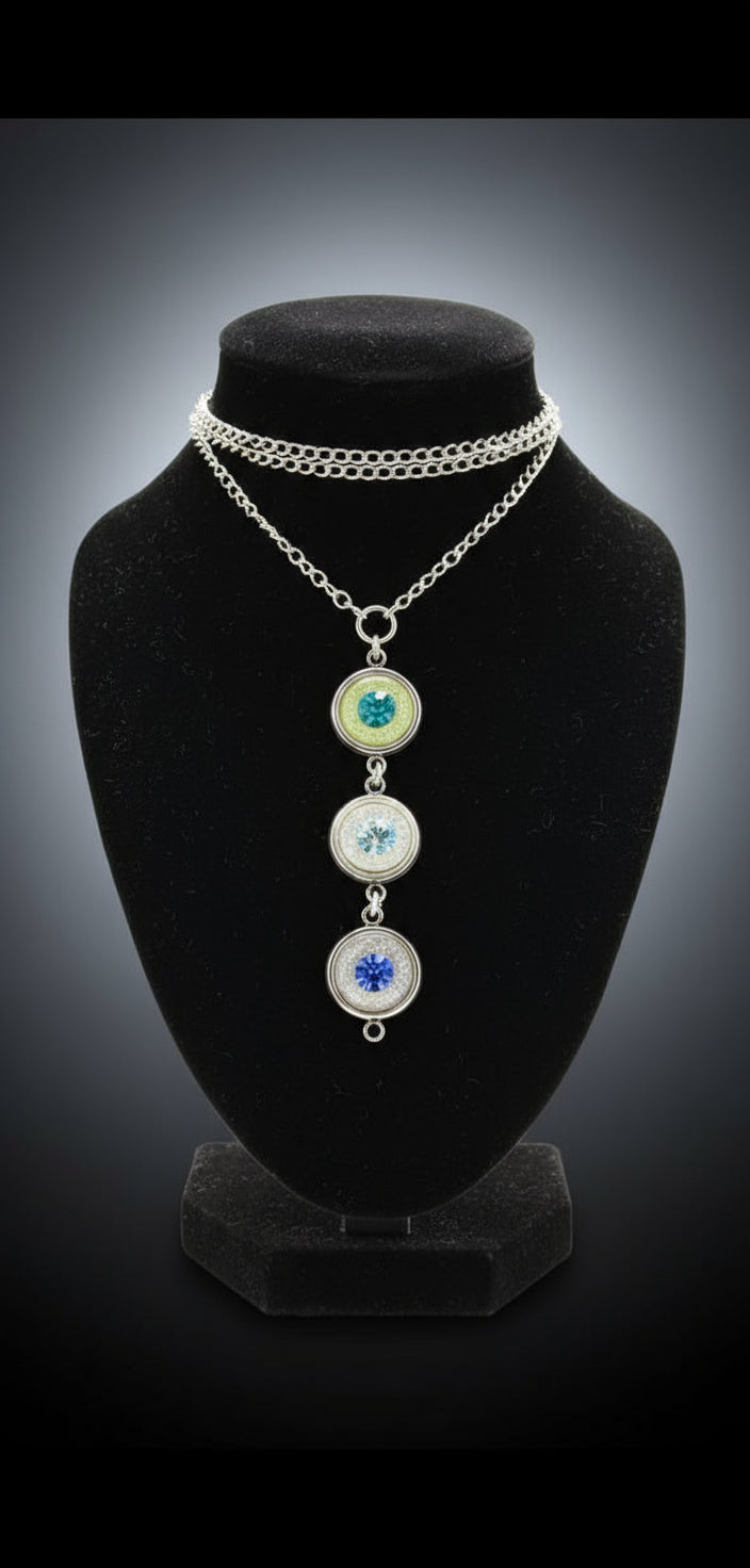 Bullet Slice Necklace – Crown Chakra | Spirituality · Enlightenment · Higher Connection