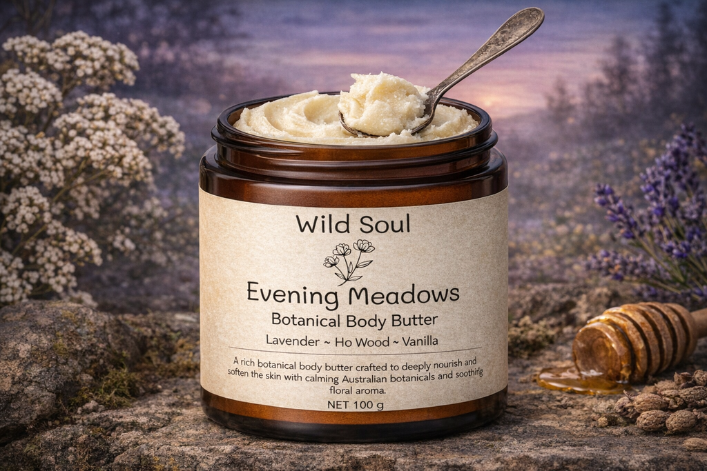 Evening Meadows ~ Natural Handmade Whipped Body Butter