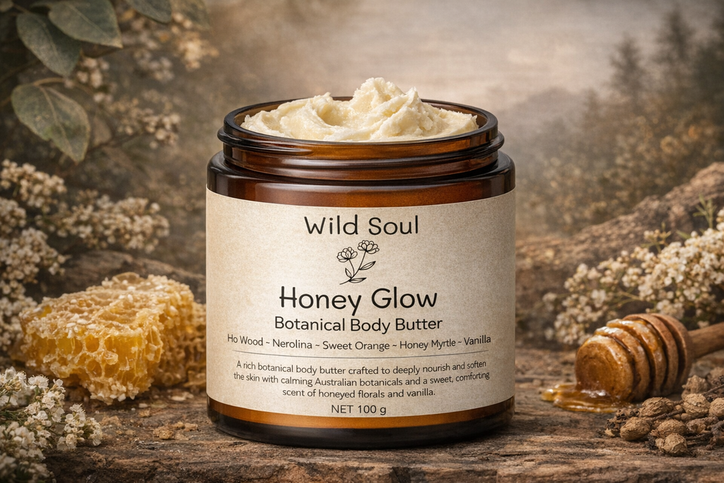 Honey Glow ~ Natural Handmade Whipped Body Butter
