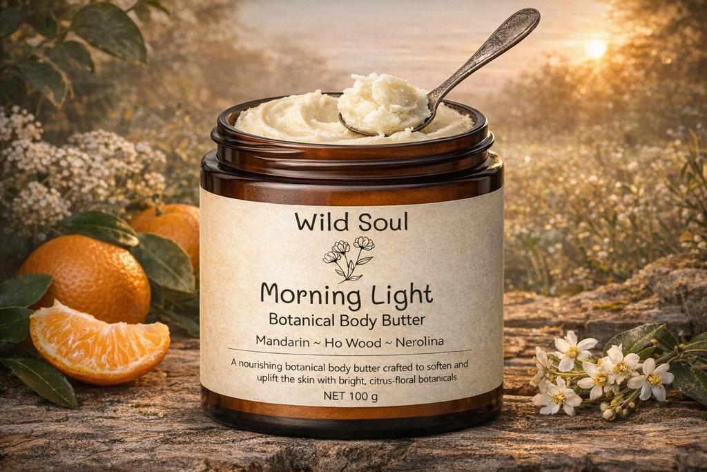 Morning Light ~ Natural Handmade Whipped Body Butter