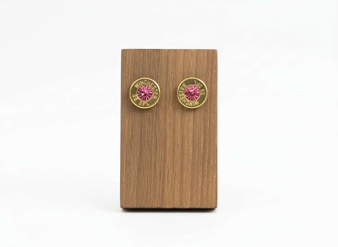 Bullet Slice Earrings – Solar Plexus Chakra | Confidence · Energy · Purpose